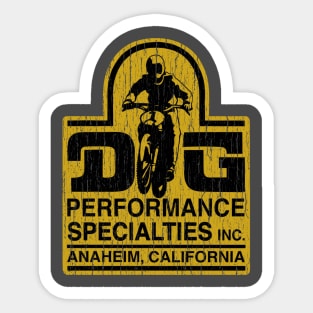 Vintage - DG BMX 1974 Sticker